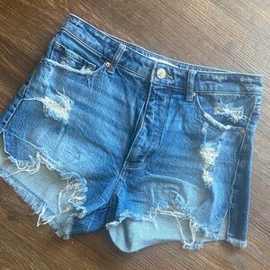 BKE Billie cut off destroyed shorts